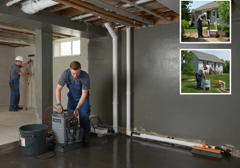 Basement Waterproofing and Flood Prevention process in Aberdeen, IN